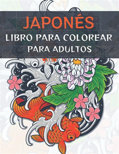 Buy Japonés Libro para colorear para adultos Páginas para colorear