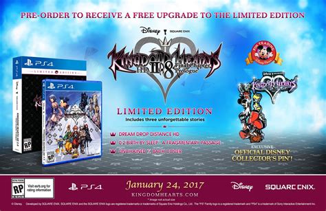 Kingdom Hearts Hd Final Chapter Prologue Gets A Limited Edition