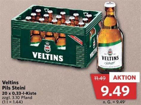 Veltins Pils Steini X L Kiste Angebot Bei Combi