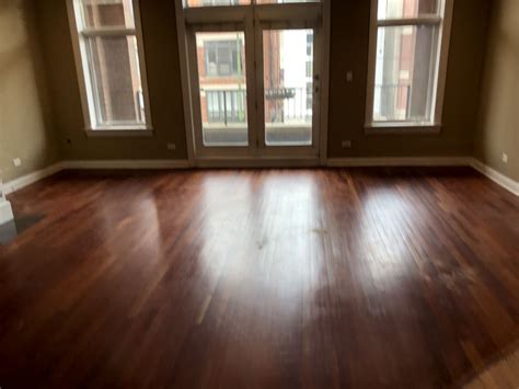 Staining Brazilian Cherry Floors - Chicago, FLOORecki LLC, Flooring ...