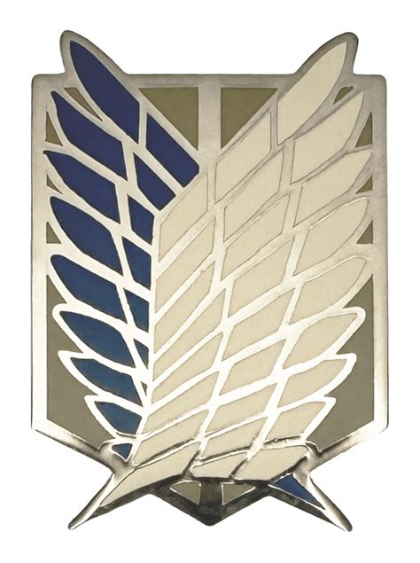 WINGS OF FREEDOM SURVEY CORPS SCOUT REGIMENT LAPEL PIN: Attack on Titan ...