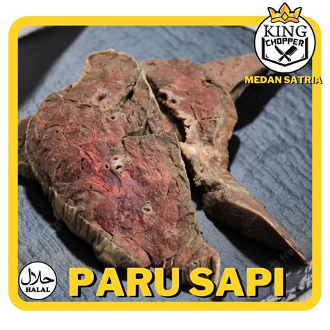 Jual Paru Sapi Halal Daging Fresh Frozen Mentah Potong Segar Beku