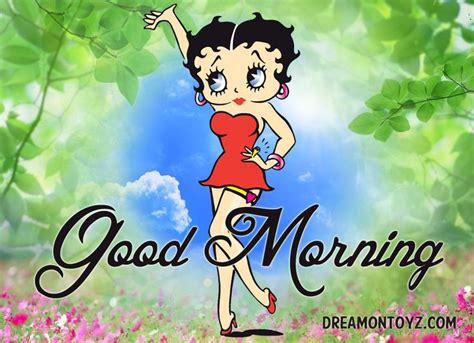 Click On Picture For Largest View Good Morning Betty Boop Images