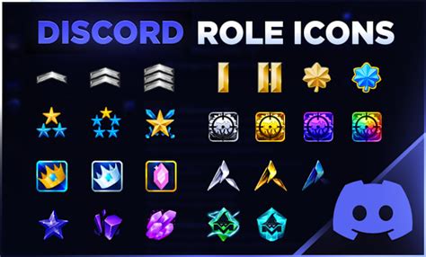 Create Discord Role Icons Badges Emotes By Cstarkana Fiverr