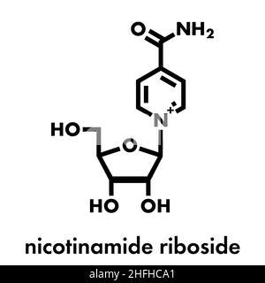 Vitamin B3 Nicotinamide Riboside Molecular Structure Vitamin B3 Niacin