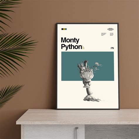 Monty Python Poster Monty Python Movie Movie Poster - Etsy