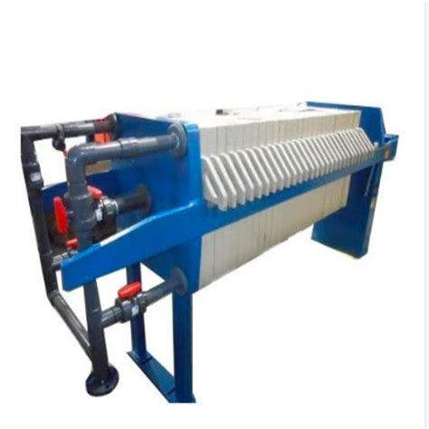 Semi Automatic Filter Press Filtration Capacity 1000 Litres Hr