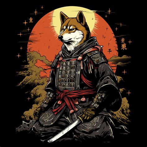 Shiba Inu Samurai