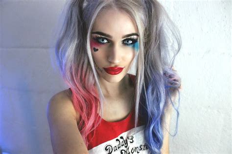 Harley Quinn Makeup Tutorial Glittergirlc