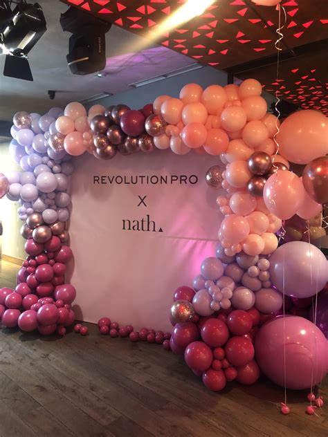 Revolution Pro X Nath Wall Launch Event Ideas Business Launch Party Event Ideas Creative