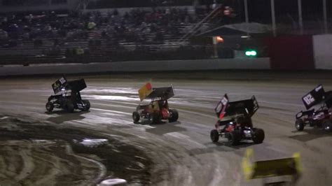 East Bay Winternationals Top Gun Sprints A Main Action 2 4 17 YouTube