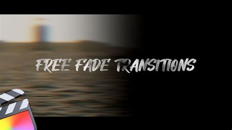 Fcpx插件8种vlog常用淡入淡出转场过渡预设 支持m1 Fade Transitions Cg资源网