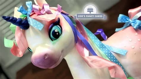 3d Unicorn Cake Tutorial Youtube