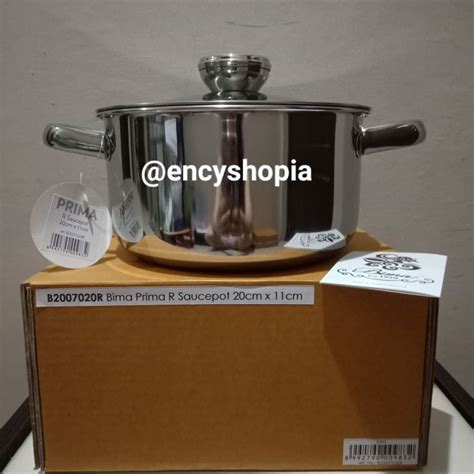 Jual Panci Bima Saucepot Cm Cm Stainless Inox Premium