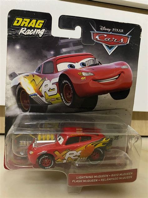 Disney Pixar Cars XRS Drag Racing Lightning McQueen Hobbies Toys