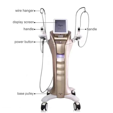 Double Hifu Gold Mfurf Sd Focused Ultrasound Machine For Skin Tightening Wrinkle Removal Face