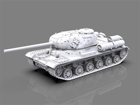 STL file IS-1 tank 🪖 ・Model to download and 3D print・Cults