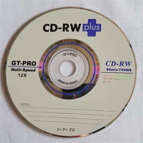 Jual Kaset Compact Disk Cd Gt Pro Plus Cd Rw Shopee Indonesia