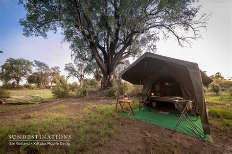 Xaxaba Mobile Camp Tent Sun Destinations Discover Africas Hidden