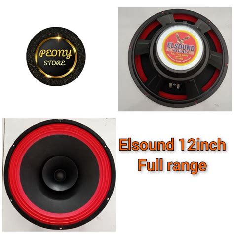 Jual SPEAKER ELSOUND 12 INCH FULL RANGE ORIGINAL SPEAKER ELSOUND