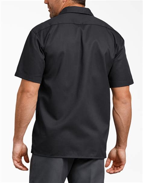 Flex Relaxed Fit Short Sleeve Twill Work Shirt Dickies