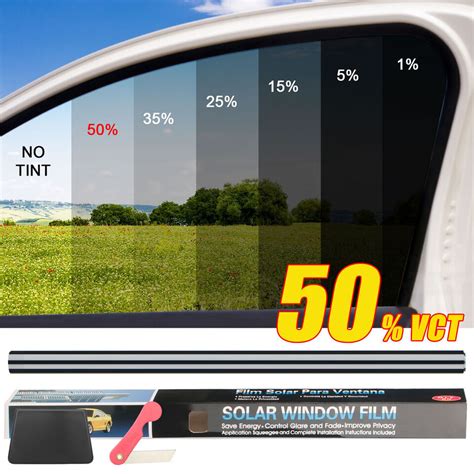 Inx Ft Uncut Car Window Tint Film Roll Vlt For Car Home Office