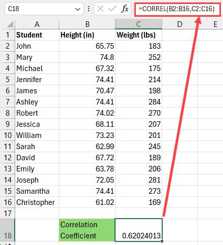 Calculate Correlation Coefficient In Excel Easy Ways