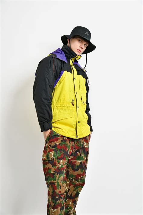 80s coat neon yellow | Vintage windbreaker online for men