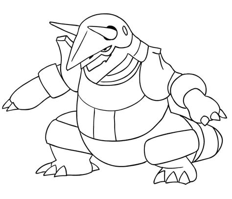 Desenhos De Aggron Gr Tis Para Crian As Para Colorir E Imprimir