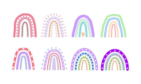 hand drawing rainbow 11734679 Vector Art at Vecteezy