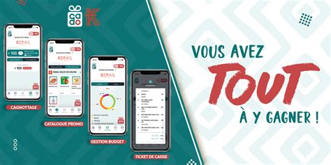 Cado Application Fid Lit Des Magasins Korail Et Kgou