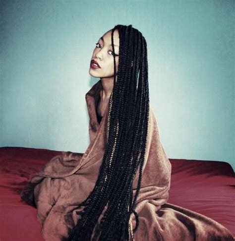 V Nice Poetic Justice Braids Black Natural Hairstyles Sixties Hair