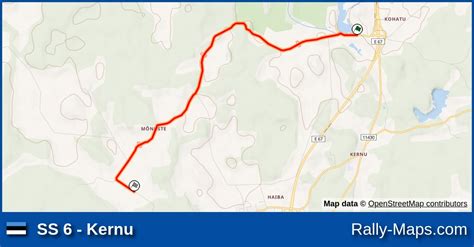 Ss 6 Kernu Stage Map Tallinn Rally 1996 Emv 🌍 Rally