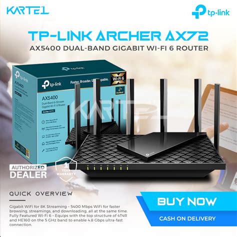 Tp Link Archer Ax Ax Dual Band Gigabit Wi Fi Router Wifi