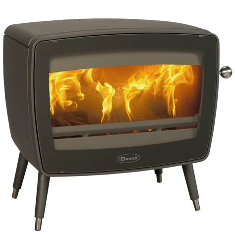 Poêle a bois DOVRE Vintage 50 design retro avec bûche de 50 cm