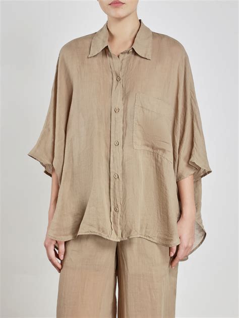 Рубашка Nude 1103E24091 цвет капучино купить в интернет магазине