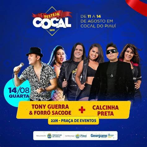 Cocal Fest 2025 Programação - Prefeito Rubens Vieira anuncia programação dos festejos de Cocal ...