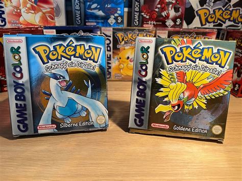 Pokemon Silberne Goldene Edition OVP Gameboy Color Kaufen Auf Ricardo