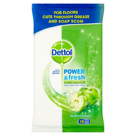 Dettol Power And Fresh Multi Purpose Floor Wipe Dettol