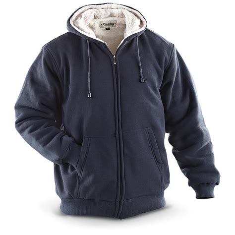 Domini Fleece - lined Hooded Jacket - 233428, Sweatshirts & Hoodies at ...