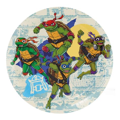 Platos Desechables Tortugas Ninja Fiestasmix