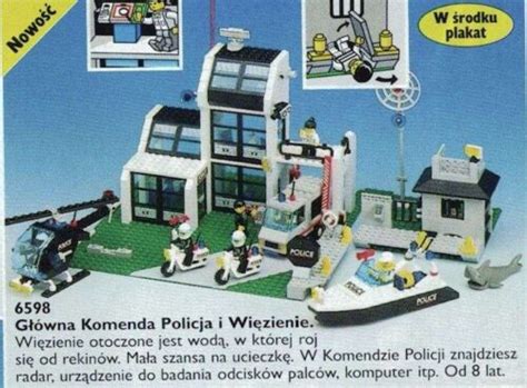 LEGO Town Komenda Główna Policji i Więzienie 6598 Porównywarka