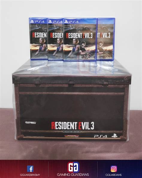 New PS4 Resident Evil 3 Remake Standard Collector R3 Video