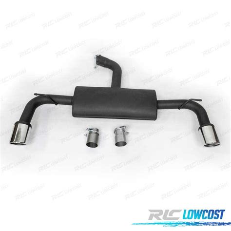 Linha De Escape Para Volkswagen Vw Golf Look Gti Cromado