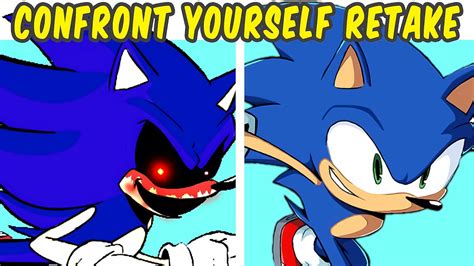 Friday Night Funkin VS Sonic EXE RETAKE Confronting Yourself Final