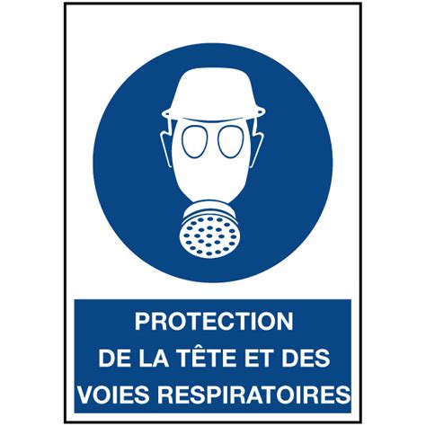 Signalétique Protection De La Tête Et Des Voies Respiratoires Iso 7010