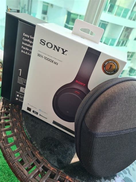 Sony XM3 Noise Cancelling Headphone, Audio, Headphones & Headsets on ...