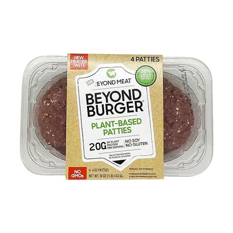 Plant Based Burger Patties 4 Pack At Whole Foods Market