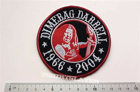 Dimebag Darrell tribute 1966-2004 patch d258 | TShirtSlayer TShirt and ...