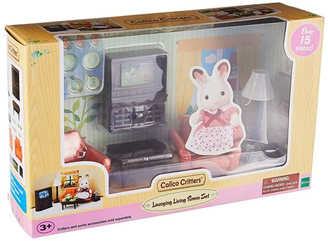 フィギュア Calico Critters 2 Furniture Sets Master Bedroom Deluxe Living